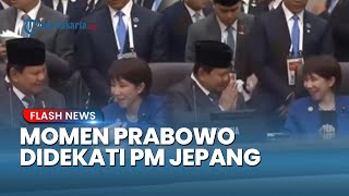 Sikap Prabowo Disorot saat  PM Jepang Mendekati Sampai Geser Kursi di KTT APEC