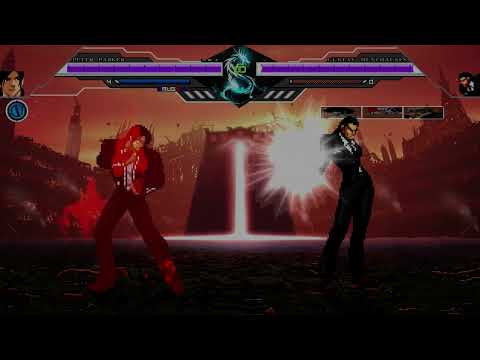 WOF Peter Parker VS. KOF Super Boss Team (Warning: Will get loud in the late part) | MUGEN/IKEMEN