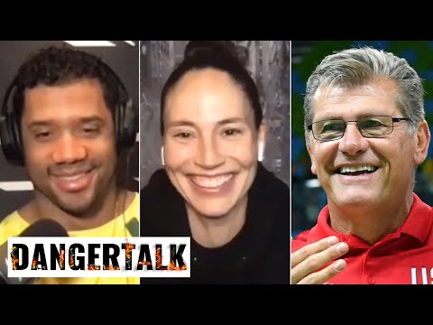 蘇伯德談風暴的2020年WNBA冠軍，並與拉塞爾-威爾遜分享UConn的故事｜DangerTalk。 (Sue Bird talks the Storm's 2020 WNBA title and shares UConn stories with Russell Wilson | DangerTalk)