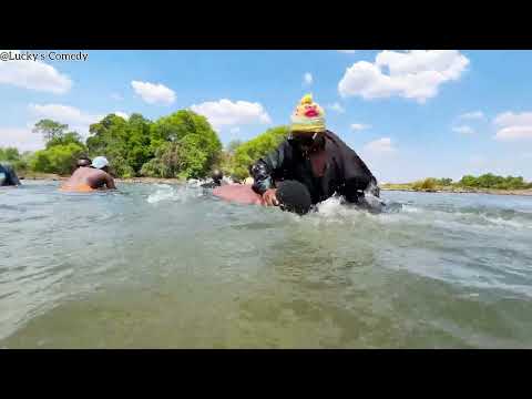 Baptism at the Devils pool😂🤣