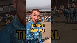 I Took a Geothermal Sand Bath in Japan 🇯🇵