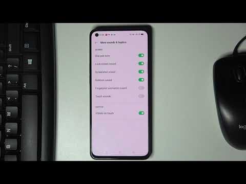 How to Enable Touch Sounds on OPPO Reno 6 5G – Display Settings