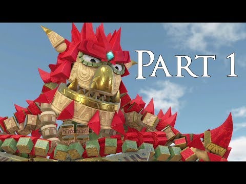 Knack 2 Walkthrough Gameplay Part 1 - The Adventure Begins - Chapter 1 (PS4 Pro 60 fps)