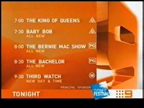 Channel Nine's Wednesday Lineup & Ident 2003