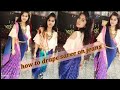How To Drape Saree On Jeans How To Wearing Saree Perfectly Poojarishi