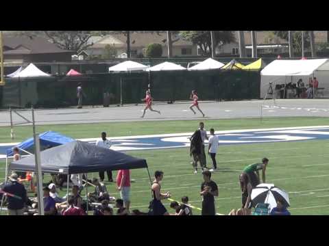 Girls 4x800m at CA Relays 3-19-16 - Los Alamitos Girls