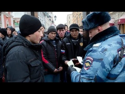приставания милицию на мигрантов в россия