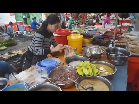 Phnom Penh Market - Daily Fresh Food Compilation - Food View In Cambodian Market