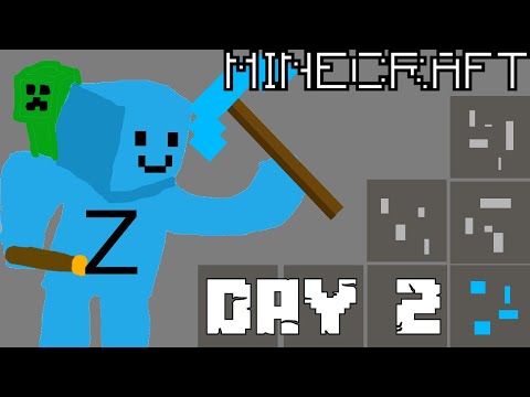 Insane Minecraft Hardcore Day 2 LIVE with Zelhuht!
