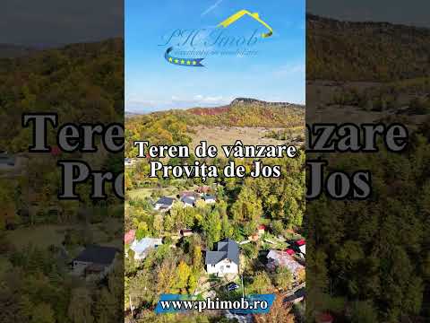 Teren Intravilan de vanzare, Provita de Jos — Video