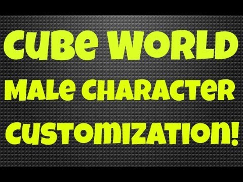 Cube World (Alpha) Male Character Customization
