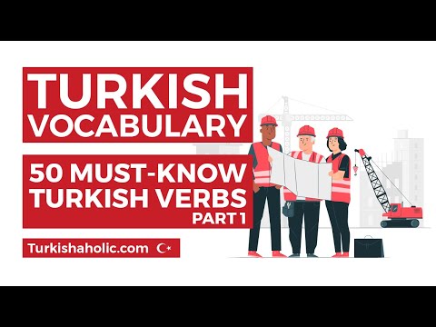 50 Common Turkish Verbs  - Part 1