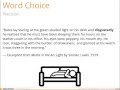 Chalk Talk SAT Words In Context Word Choice 2