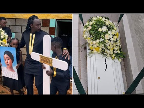 Radio Citizen Presenter Shatta Bway Cuts Dreadlock, Buries Wife With It to Honour Her Memory