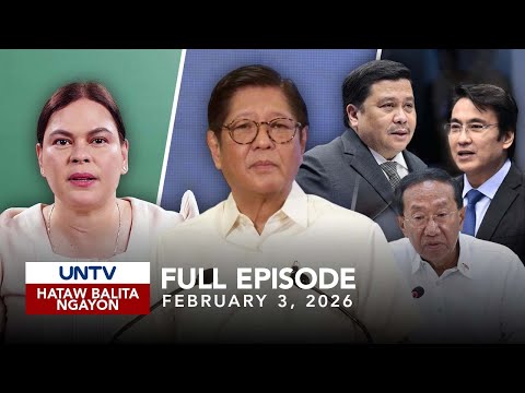 UNTV: Hataw Balita Ngayon | February 3, 2026
