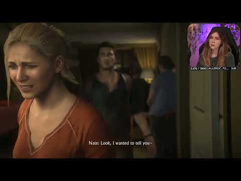 Marz reacting to Nate and Elena in Uncharted 4