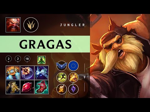 Gragas Jungle vs Ekko - EUW Diamond Patch 26.01