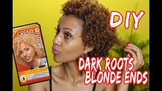 How To Only Dye The Ends of Your Hair - Keep Dark Roots | Jordyn Ari