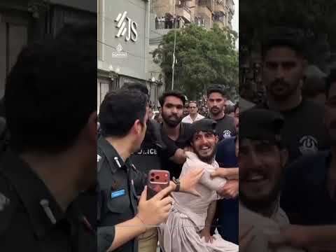 Clashes on anniversary of Imran Khan imprisonment | #AJ shorts