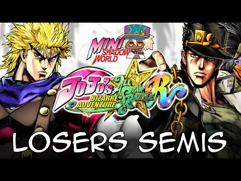 GhostlyMilk13 (Dio) vs SolidusRay (Jotaro) - JoJo ASBR Losers Semis - Shadow World MINI