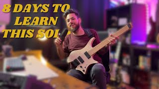 the HARDEST SOLO I ever tried to learn | Scar Symmetry - Dominion Solo