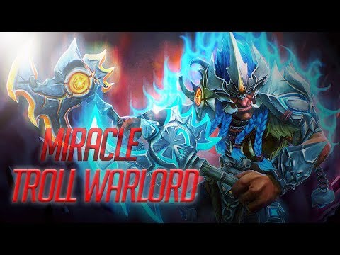 Miracle [Troll Warlord] |  Faceit League Game 1 Dota 2 [7.20e]