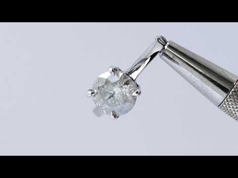 2.11ct G I2 Round Diamond Engagement Ring