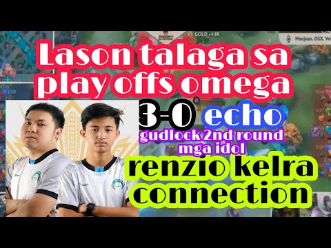 NA 3-0 NG OMEGA VS ECHO LASON TALAGA OMEGA SA PLAY OFFS COMEBACK KING