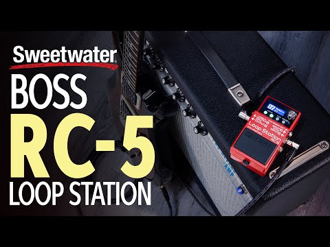 Boss RC-5 Loop Station Compact Phrase Recorder Pedal Boss RC-5 Loop Station Compact Phrase Recorder Pedal