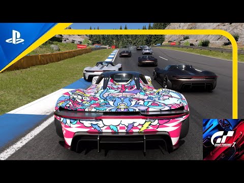 Gran Turismo 7 | Trial Mountain Circuit - Reverse | Porsche VGT Vexx