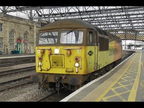 Early Morning Rail Traffic at Carlisle - Class 56, 70 & 68 -  2nd May 2024