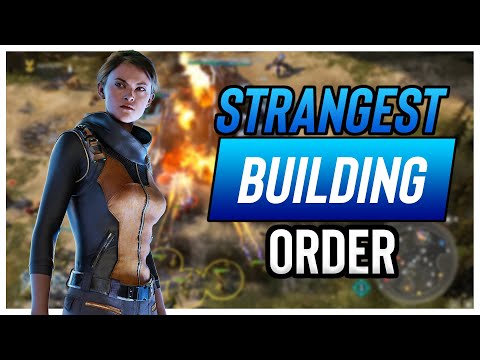 The Most Bizarre Build Order I've Ever Seen... Halo Wars 2