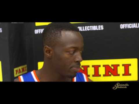 Jerian Grant of the New York Knicks Interviews with Swindle Season