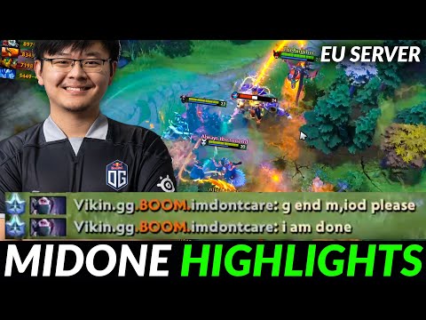 MIDONE BATRIDER Practicing in EU Server - Toying with his Enemies