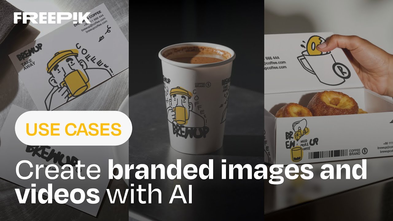 Make brand videos with AI | Freepik Use Cases