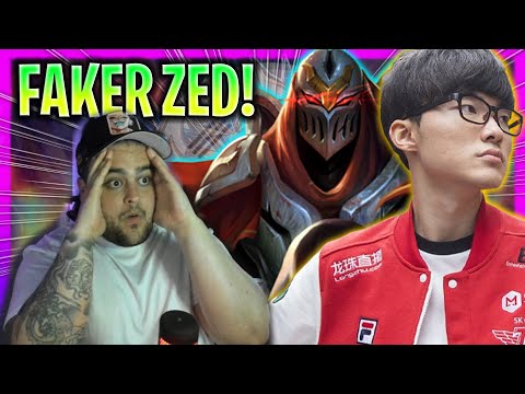 FAKER BRINGS BACK HIS ZED! | T1 Faker Plays Zed MID vs Jayce!
