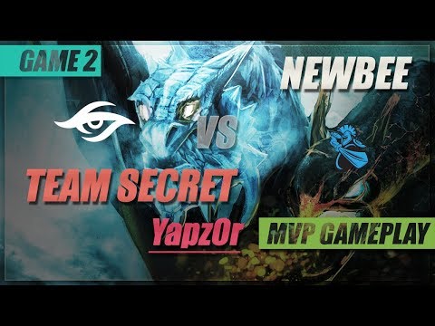 YapzOr MVP Gameplay | Team Secret vs Newbee | Game 2