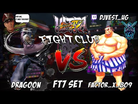 USF4 Fight Club - Dragoon VS Factor_X_809 FT7 Set