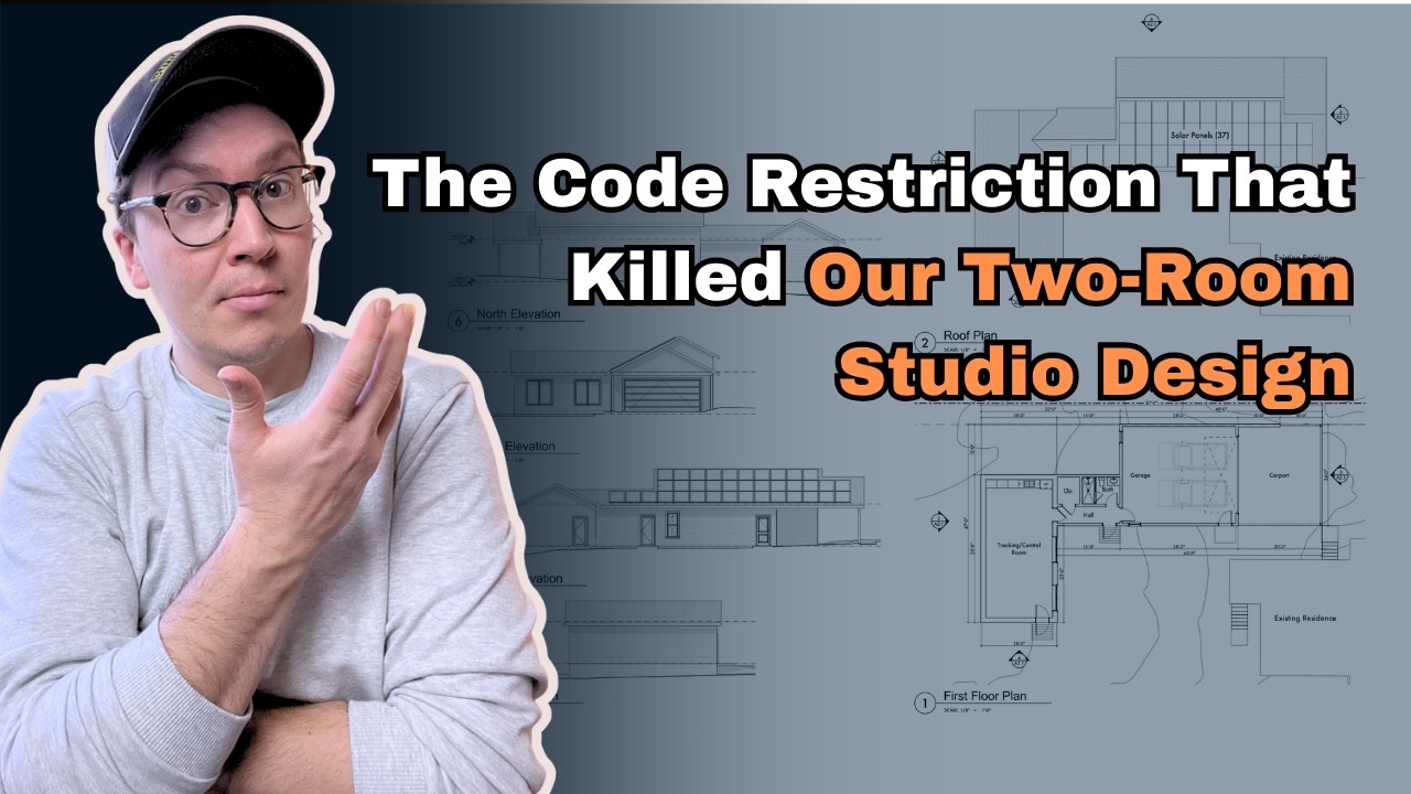 The Code Restriction That Killed Our Two Room Studio Design