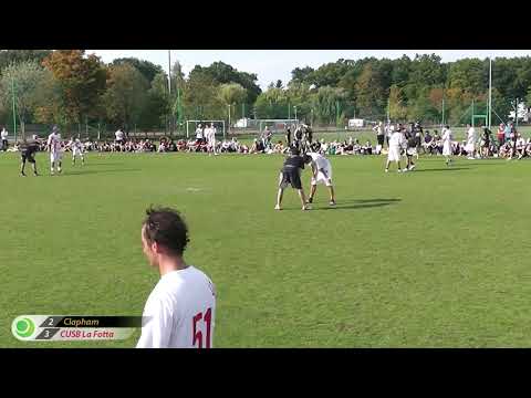 EUCF 2015: Clapham v CUSB La Fotta (Open Final)