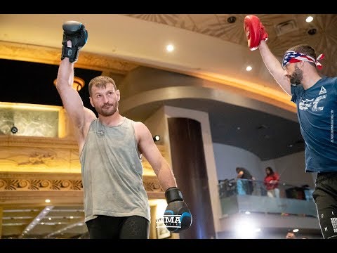 Stipe Miocic UFC 226 Open Workout Highlights - MMA Fighting