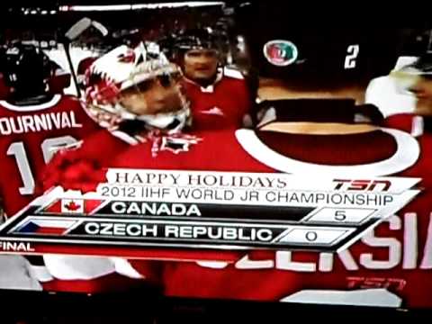 Last minute of Canada-Czech Republic-WJC 2012
