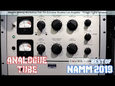 ANALOGUE TUBE 670 660 Fairchild Compressor Authentic RecreationsNAMM 2019
