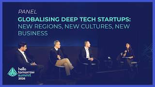 Globalising Deep Tech Startups: New Regions, New Cultures, New Business
