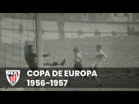 Imagen de portada del video ⚽ First European Cup played by Athletic (1956/57)