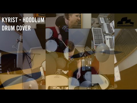 Dark Liquid DNB - Kyrist Hoodlum [Official Drum Remix ] Drum Cover Drum and Bass Drumming