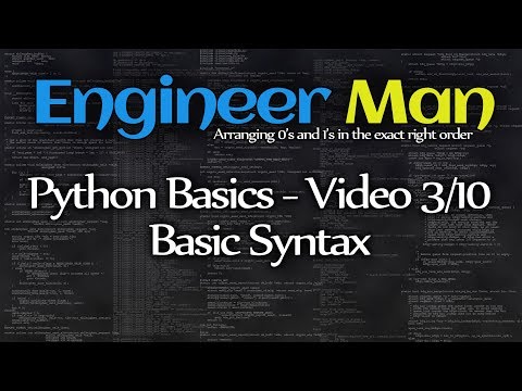 Thumbnail of Understanding Python syntax and conventions lesson