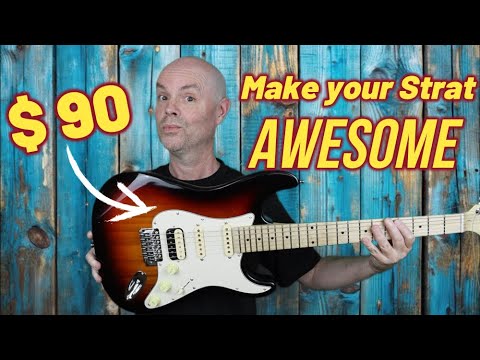 $90 Hack turns your cheap Strat into a Killer Guitar! #musiclily #guitarreview #electricguitar
