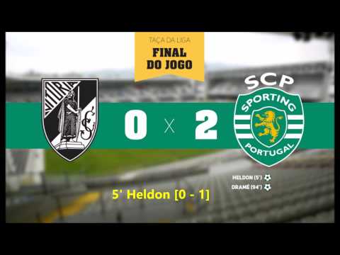 V.Guimarães 0 - 2 Sporting (Taça da Liga - Relato Antena 1)