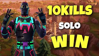 【Fortnite ps4 】ソロ 10キルビクトリー！ チーミング現る！
